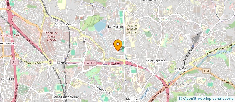 localisation de l'entreprise MONSIEUR ENZO SUNDA  MARSEILLE 13EME