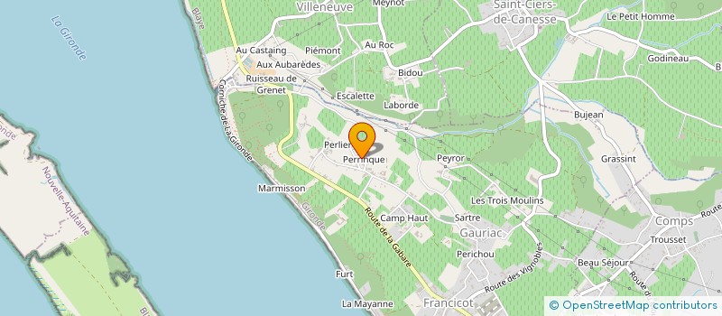 localisation de l'entreprise MONSIEUR ENZO TABIB  PUGNAC