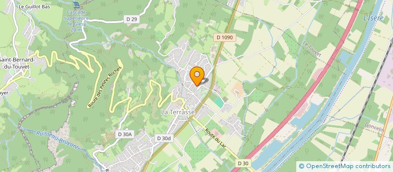 localisation de l'entreprise MONSIEUR ENZO TARANTINI  LA TERRASSE