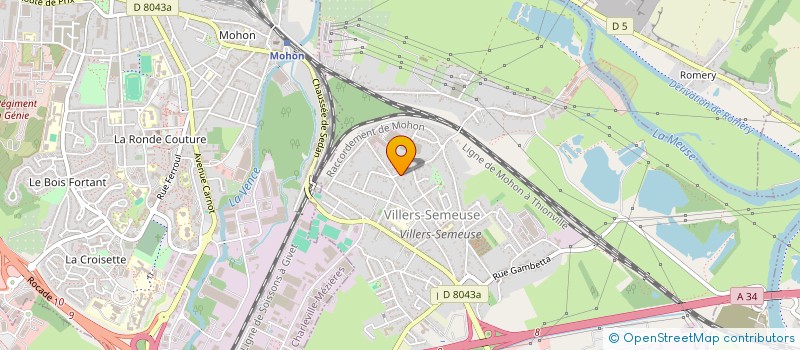 localisation de l'entreprise MONSIEUR ENZO TASSIAUX  VILLERS-SEMEUSE