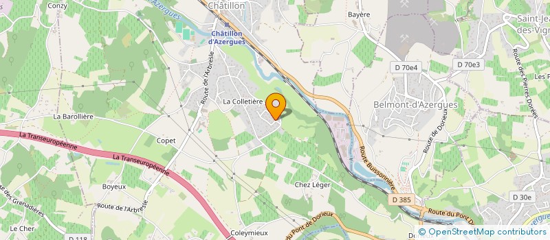 localisation de l'entreprise MONSIEUR ENZO TEOLI  CHATILLON