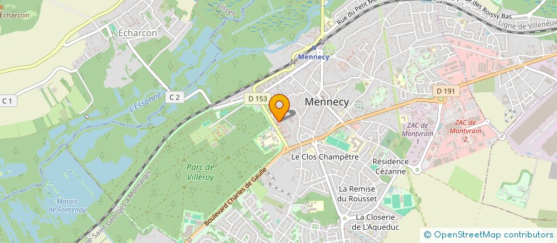 localisation de l'entreprise MONSIEUR ENZO TEXIER à MENNECY