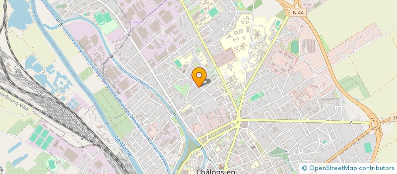 localisation de l'entreprise MONSIEUR ENZO THIBLET  CHALONS-EN-CHAMPAGNE