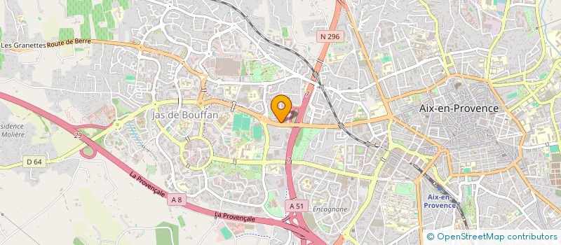 localisation de l'entreprise MONSIEUR ENZO THOME  AIX-EN-PROVENCE