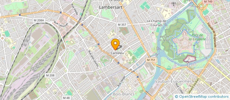 localisation de l'entreprise MONSIEUR ENZO THUILLIEZ à LAMBERSART