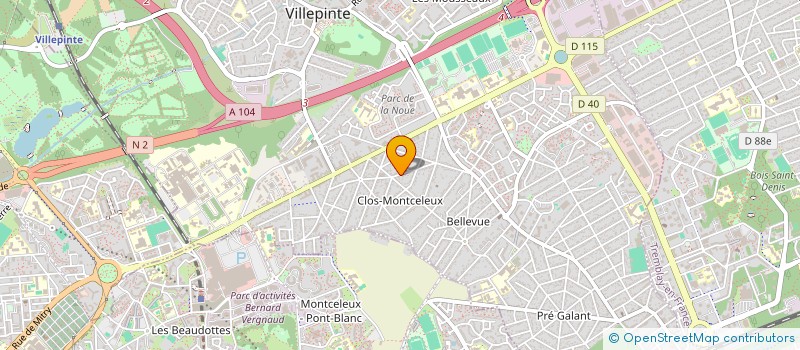 localisation de l'entreprise MONSIEUR ENZO TOM POUCHOUX à VILLEPINTE