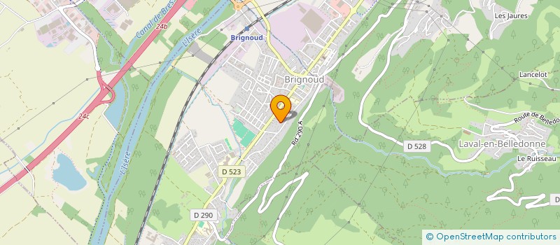 localisation de l'entreprise MONSIEUR ENZO TORELLI  VILLARD-BONNOT