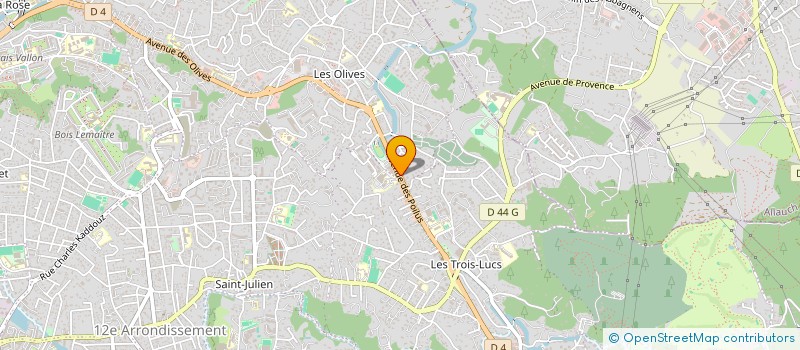 localisation de l'entreprise MONSIEUR ENZO TORRE  MARSEILLE