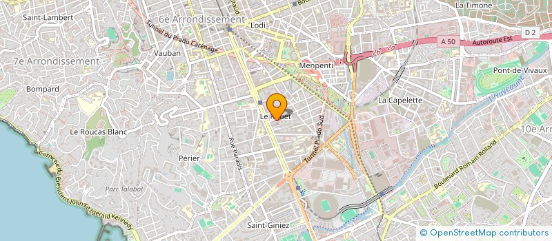localisation de l'entreprise MONSIEUR ENZO TULASNE  MARSEILLE
