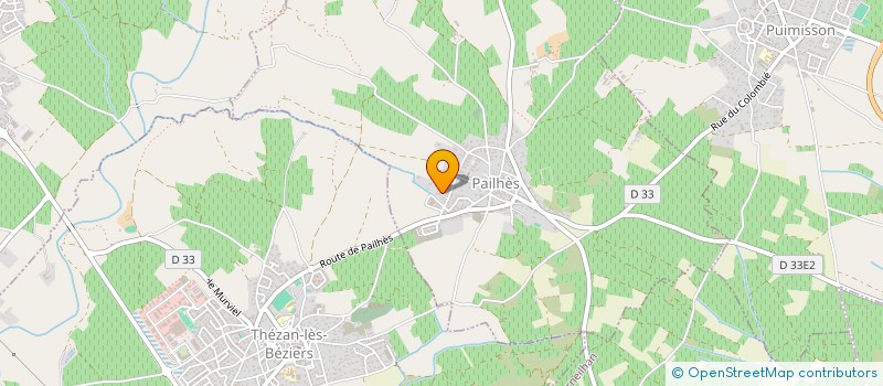 localisation de l'entreprise MONSIEUR ENZO VACHEY à PAILHES