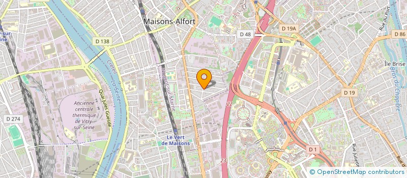 localisation de l'entreprise MONSIEUR ENZO VAMBRE à MAISONS-ALFORT