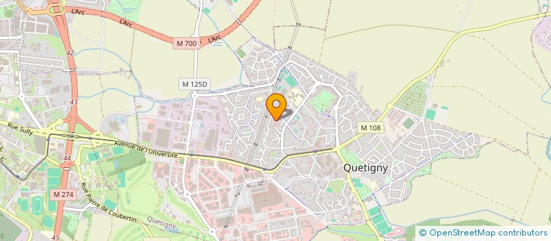 localisation de l'entreprise MONSIEUR ENZO VANIN à QUETIGNY