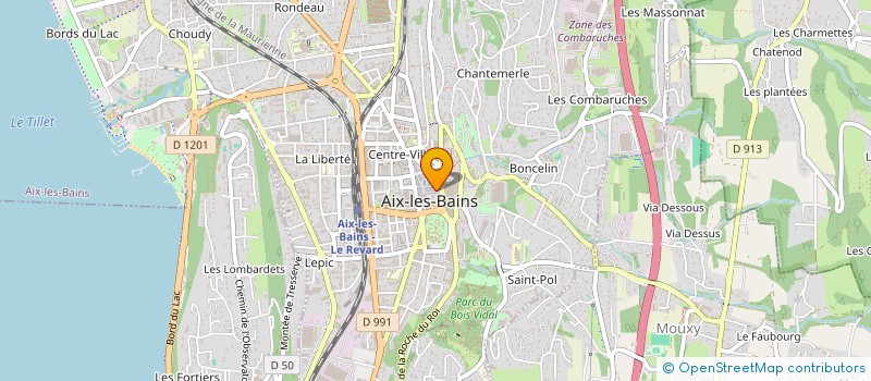 localisation de l'entreprise MONSIEUR ENZO VIGNELLO à AIX-LES-BAINS