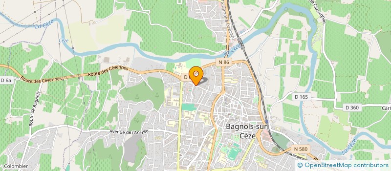 localisation de l'entreprise MONSIEUR ENZO VIOLI à BAGNOLS-SUR-CEZE