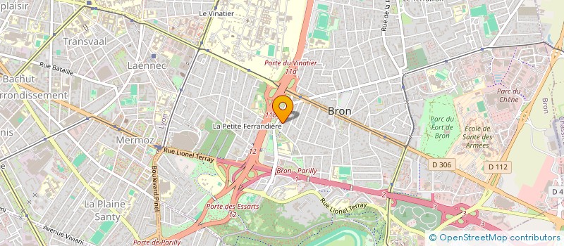 localisation de l'entreprise MONSIEUR ENZO VITA à BRON
