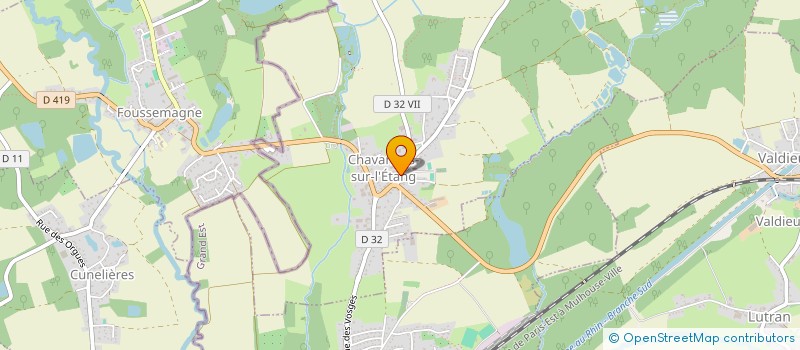 localisation de l'entreprise MONSIEUR ENZO VOTTE  CHAVANNES-SUR-L'ETANG