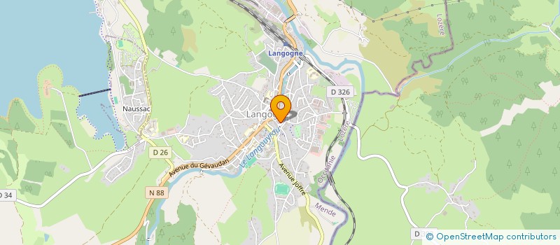 localisation de l'entreprise MONSIEUR ENZO WINAUD-TUMBACH  LANGOGNE