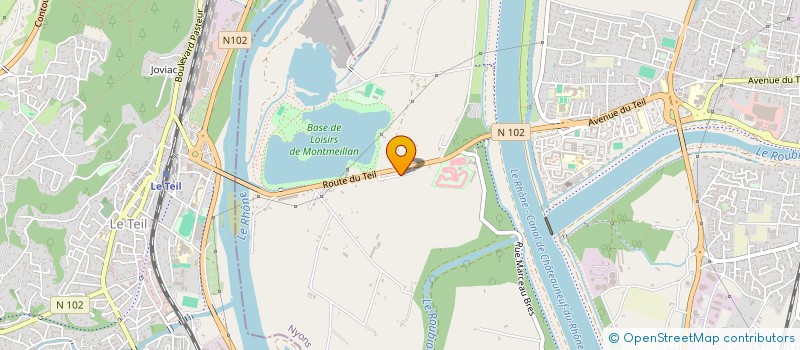 localisation de l'entreprise MONSIEUR ENZO WYSS  MONTELIMAR