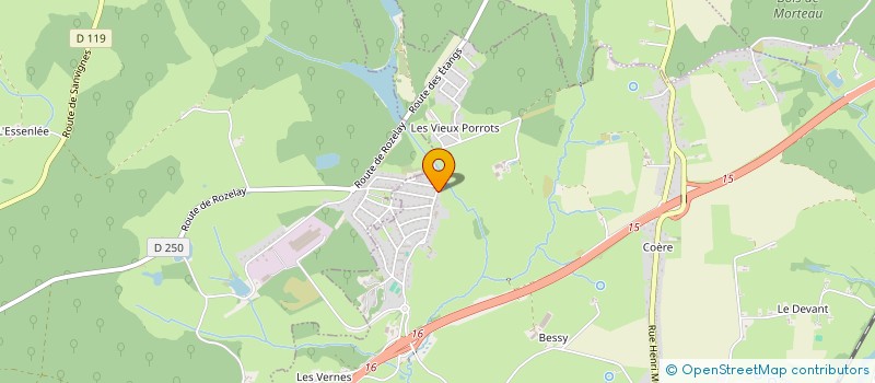 localisation de l'entreprise MONSIEUR ENZO YVERT  CIRY-LE-NOBLE