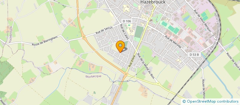 localisation de l'entreprise MONSIEUR ENZO ZOLDAN à HAZEBROUCK