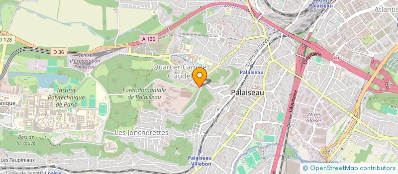 localisation de l'entreprise MONSIEUR EOLE PASKALI  PALAISEAU