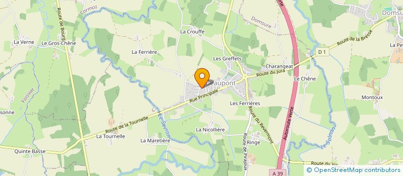 localisation de l'entreprise MONSIEUR EOTEN FRERE  BEAUPONT