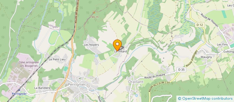 localisation de l'entreprise MONSIEUR EPHISE PICCOT  DRAILLANT