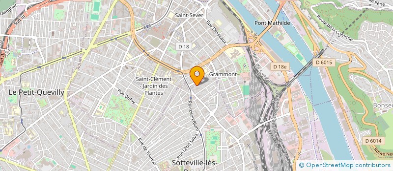 localisation de l'entreprise MONSIEUR EPHRAIM AGBOGBA  SOTTEVILLE-LES-ROUEN