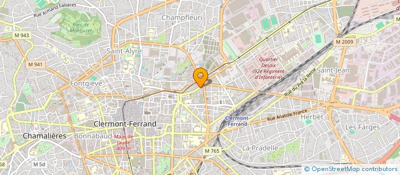 localisation de l'entreprise MONSIEUR EPHRAIM BEILLET  CLERMONT-FERRAND