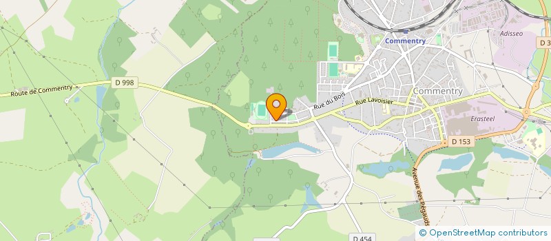 localisation de l'entreprise MONSIEUR EPHRAIM RODIER  COMMENTRY