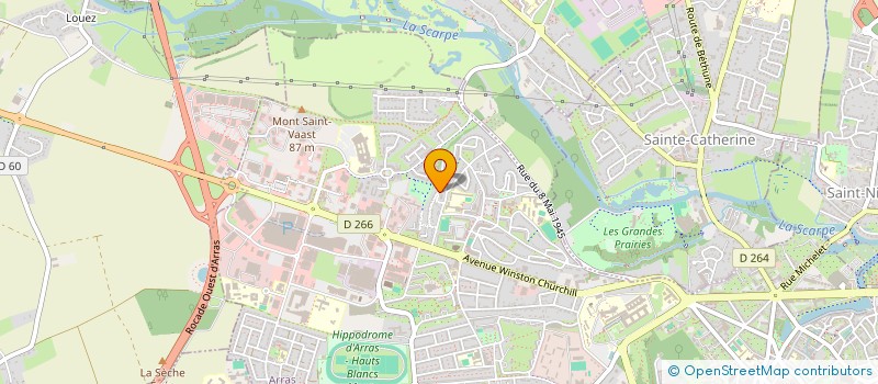localisation de l'entreprise MONSIEUR EPHREM KIDANE à ARRAS