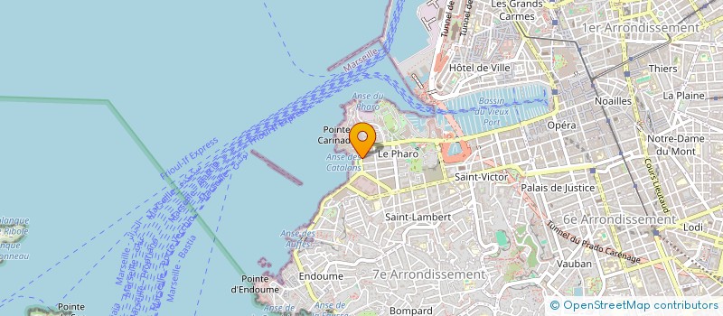 localisation de l'entreprise MONSIEUR EPHREM LEBOMBI  MARSEILLE