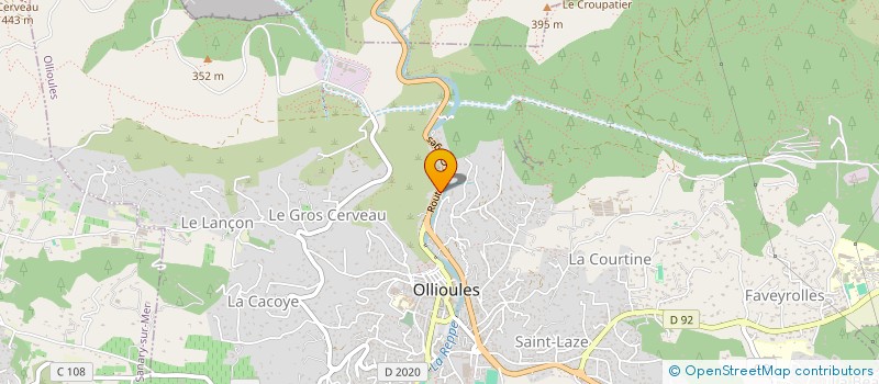 localisation de l'entreprise MONSIEUR EPIFANIO PERICOLO  OLLIOULES