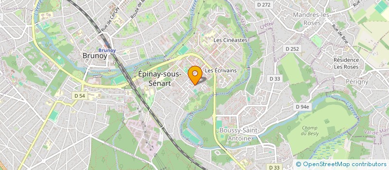 localisation de l'entreprise MONSIEUR EPINAY-SOUS-SENART DAN  EPINAY-SOUS-SENART