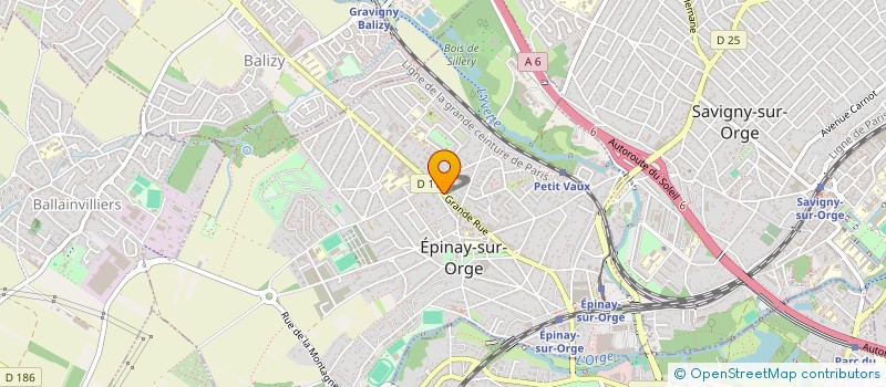 localisation de l'entreprise MONSIEUR EPINAY-SUR-ORGE JOAN  EPINAY-SUR-ORGE