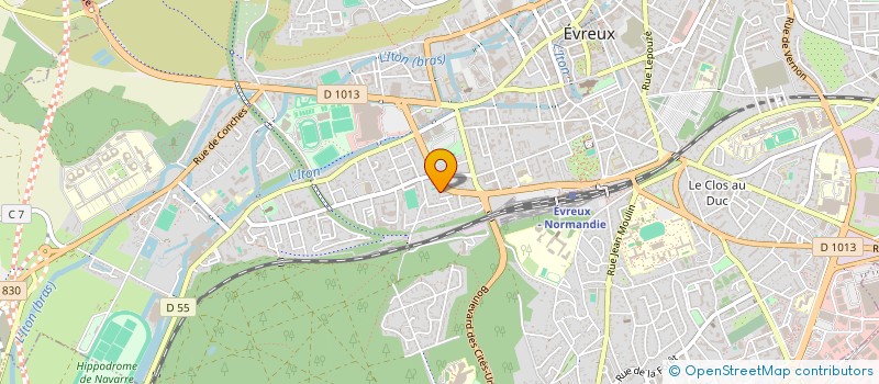 localisation de l'entreprise MONSIEUR EPIPHANE HOUMENOU à EVREUX