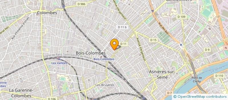 localisation de l'entreprise MONSIEUR EPONON AMOIKON à BOIS-COLOMBES