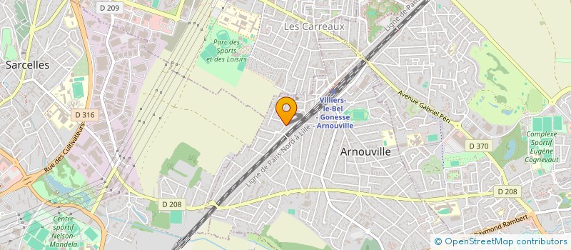 localisation de l'entreprise MONSIEUR ERAN LABIOD  ARNOUVILLE