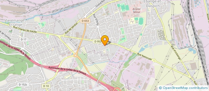 localisation de l'entreprise MONSIEUR ERASLAN HOKE  FLORANGE