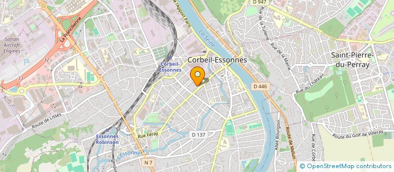 localisation de l'entreprise MONSIEUR ERASMO ARAUJO DOS SANTOS à CORBEIL-ESSONNES