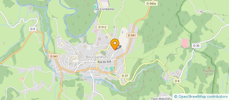 localisation de l'entreprise MONSIEUR ERAY AKCAY à BOURGANEUF