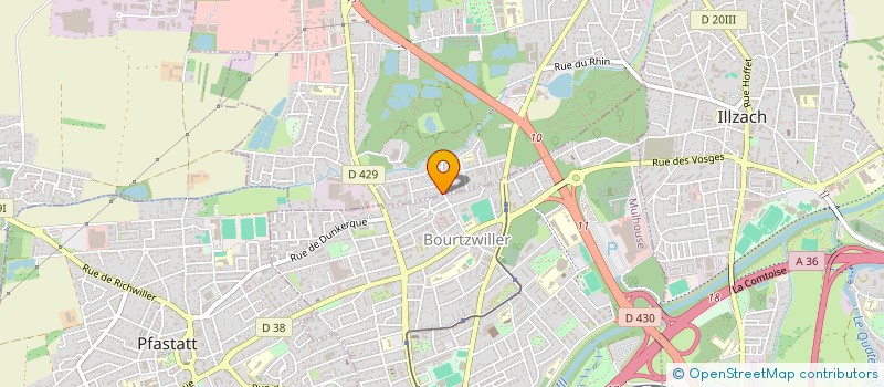 localisation de l'entreprise MONSIEUR ERAY ATAS  KINGERSHEIM