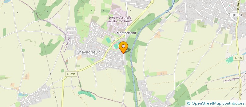 localisation de l'entreprise MONSIEUR ERAY KARAKAYA  CHARVIEU-CHAVAGNEUX