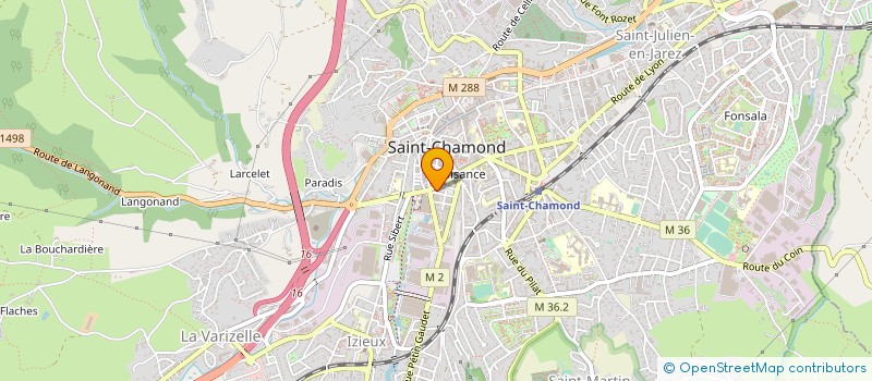 localisation de l'entreprise MONSIEUR ERAY KIRAN à SAINT-CHAMOND