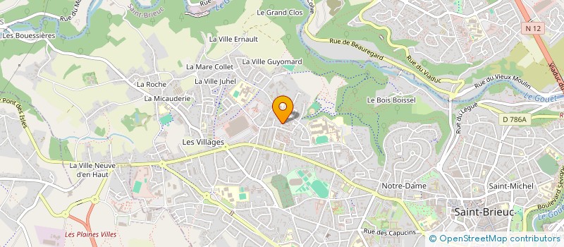 localisation de l'entreprise MONSIEUR ERAY SIVACI  SAINT-BRIEUC