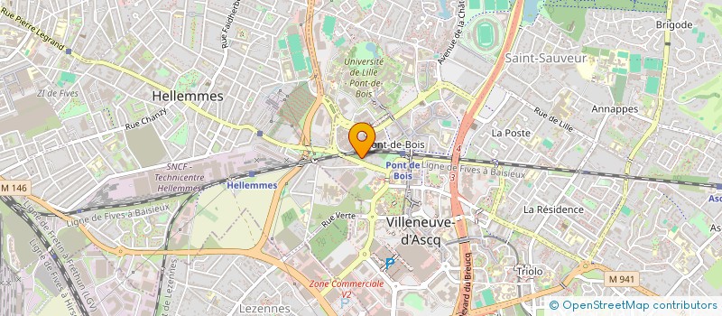 localisation de l'entreprise MONSIEUR ERBAY YILDIRIM  VILLENEUVE-D'ASCQ