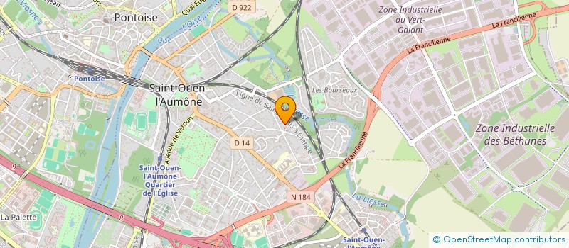 localisation de l'entreprise MONSIEUR ERCAN ALICIGUZEL à SAINT-OUEN-L'AUMONE