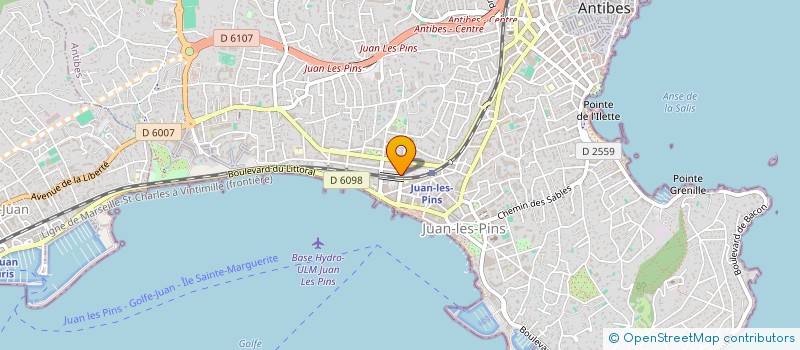 localisation de l'entreprise MONSIEUR ERCAN BAYRAKTAR à ANTIBES