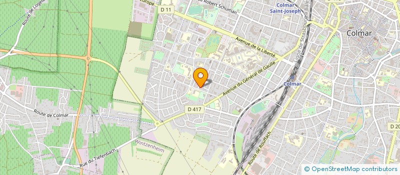 localisation de l'entreprise MONSIEUR ERCAN MACIT  COLMAR