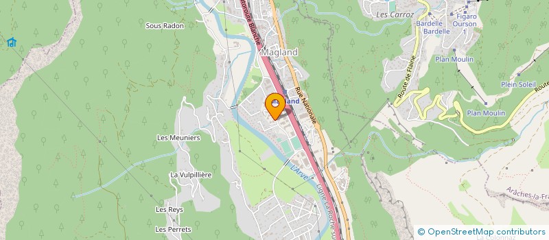 localisation de l'entreprise MONSIEUR ERCAN OZKILINC  MAGLAND